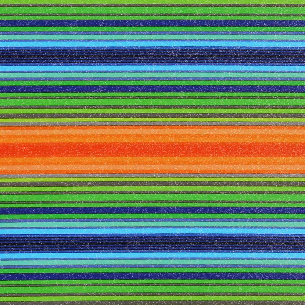 Rainbow Stripe #15 Adhesive Craft Sticker Vinyl